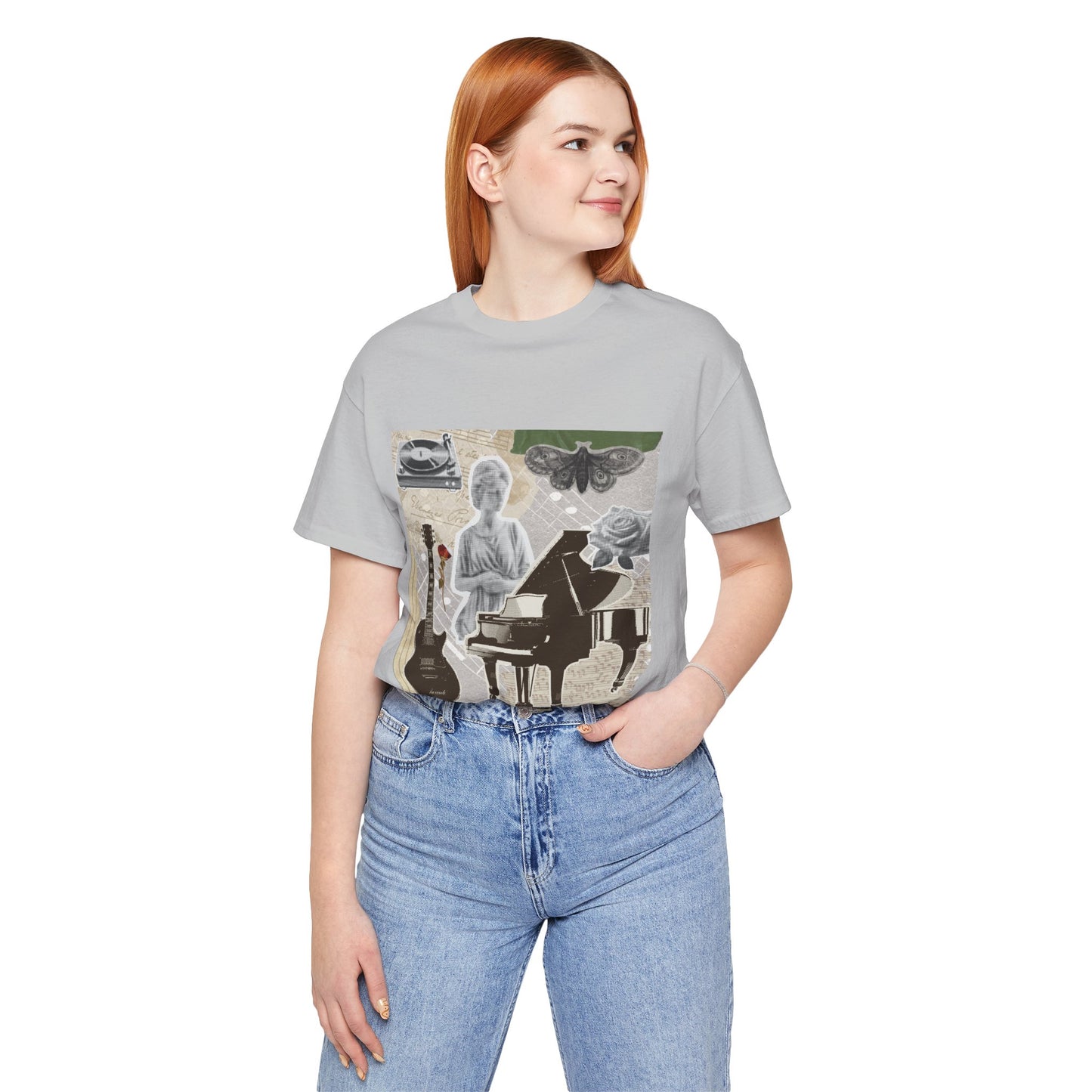 Phantom Music Graphic Streetwear T-Shirt