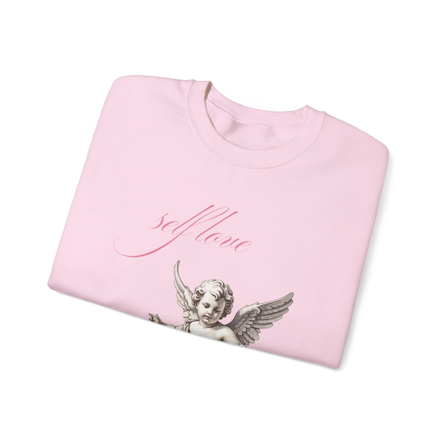 Self Love Cherub Valentine's Day Sweatshirt, Gifts for Her, Vday gift ideas, Valentine's Sweater, Trendy Aesthetic, Valentine Gift, Cupid