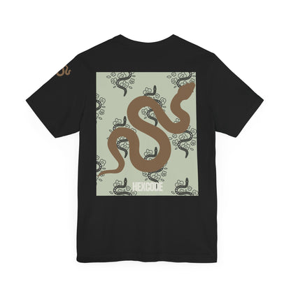 Sneaky Snake Streetwear T-Shirt - Black