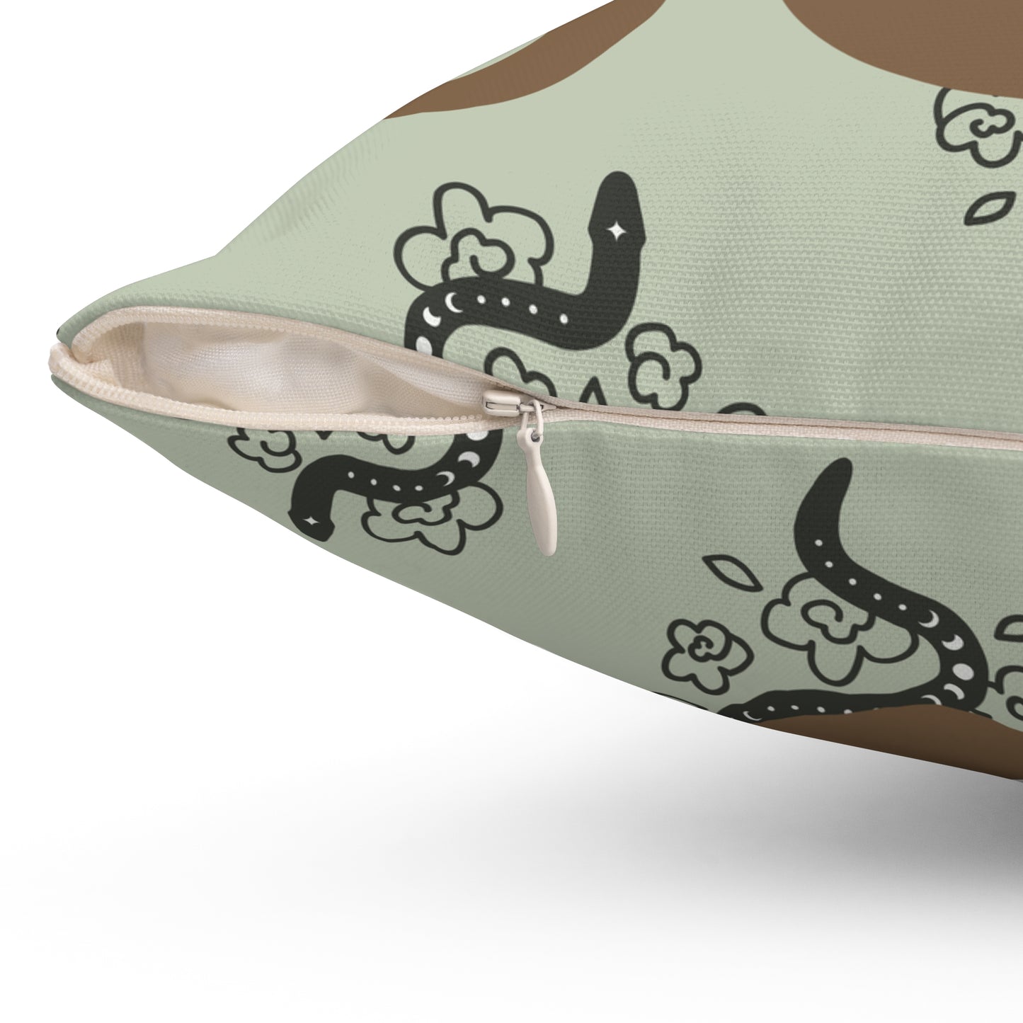 Sneaky Snake Decor Pillow