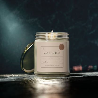 Vanilla Bean - Coconut Apricot Wax Scented Candle