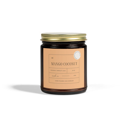 Mango Coconut - Coconut Apricot Scented Candle