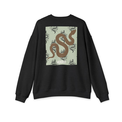 Sneaky Snake Streetwear Sweatshirt - Black