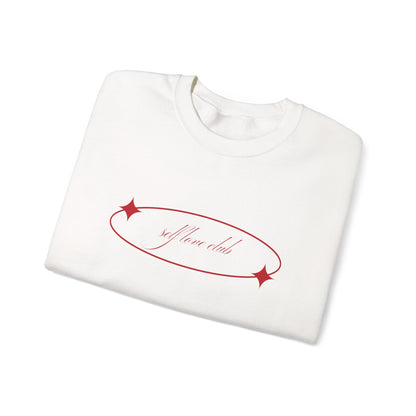 Self Love Club Graphic Valentine's Day Sweatshirt, Gifts for Her, Vday gift ideas, Valentine's Sweater, Trendy Aesthetic, Valentine Gift