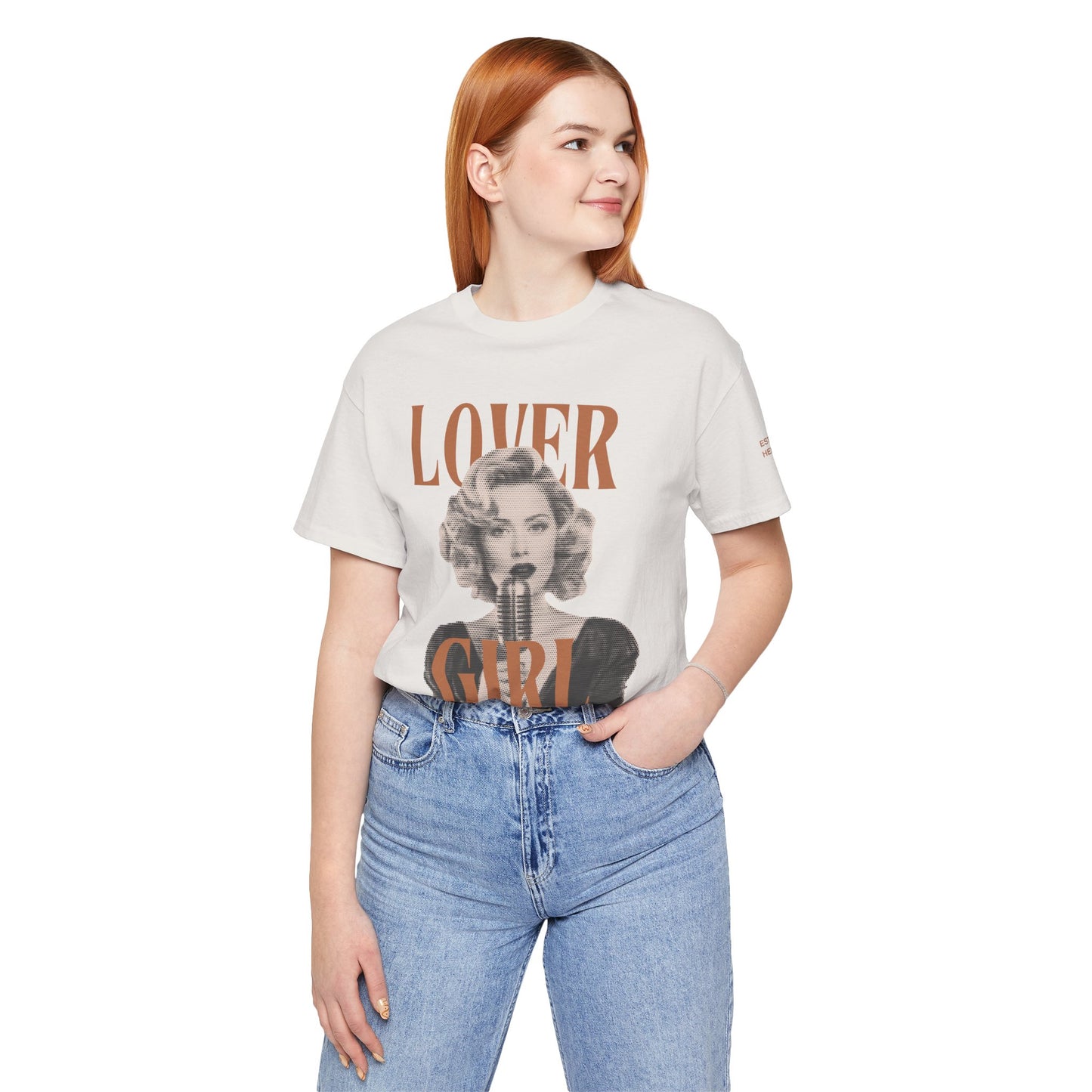 Lovergirl Vintage Aesthetic Valentine's Day Graphic Streetwear T-Shirt