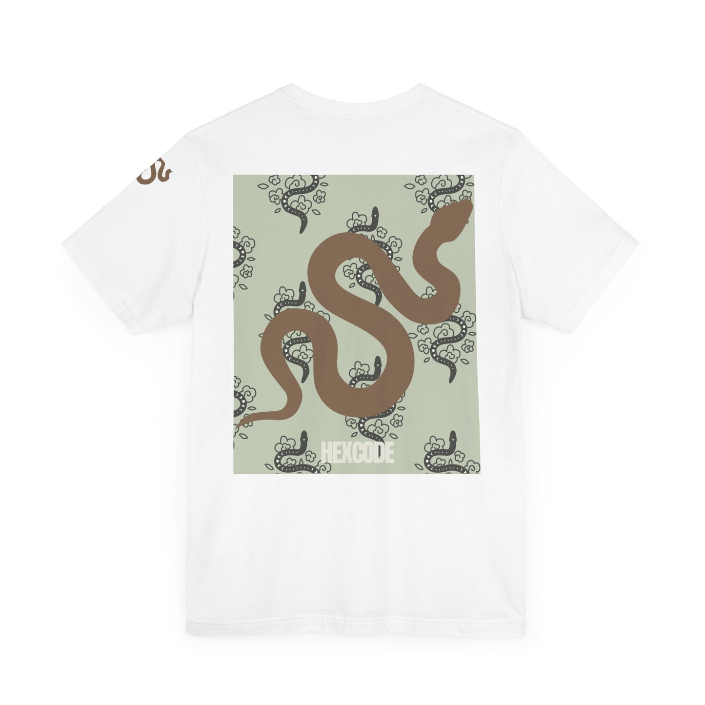 Sneaky Snake Streetwear T-Shirt - White