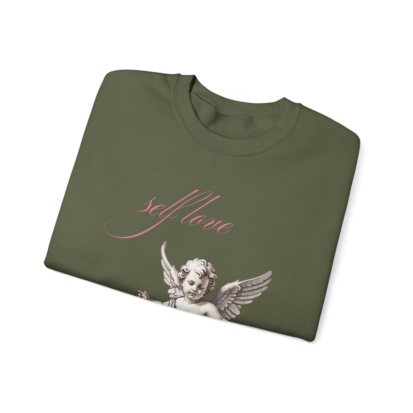 Self Love Cherub Valentine's Day Sweatshirt, Gifts for Her, Vday gift ideas, Valentine's Sweater, Trendy Aesthetic, Valentine Gift, Cupid