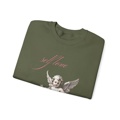 Self Love Cherub Valentine's Day Sweatshirt, Gifts for Her, Vday gift ideas, Valentine's Sweater, Trendy Aesthetic, Valentine Gift, Cupid