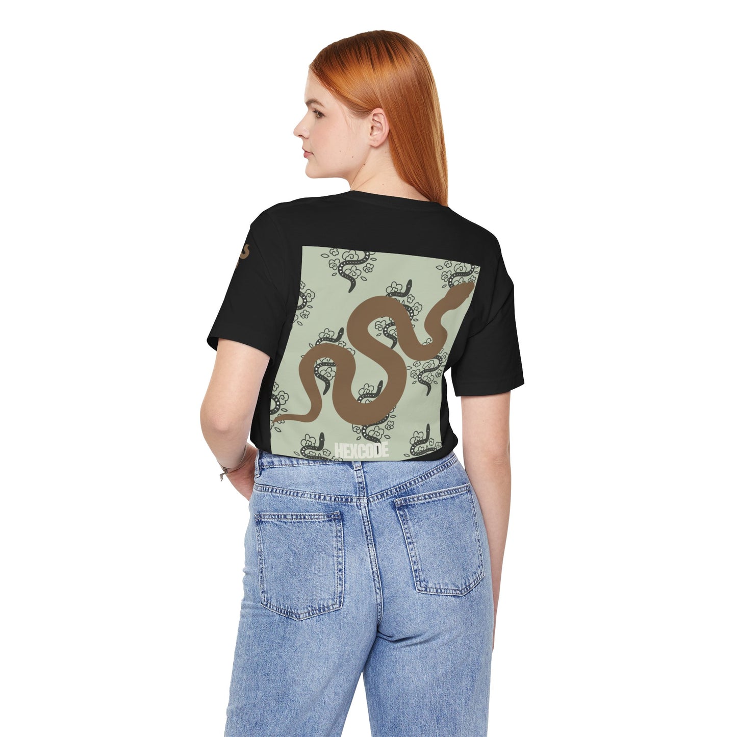 Sneaky Snake Streetwear T-Shirt - Black