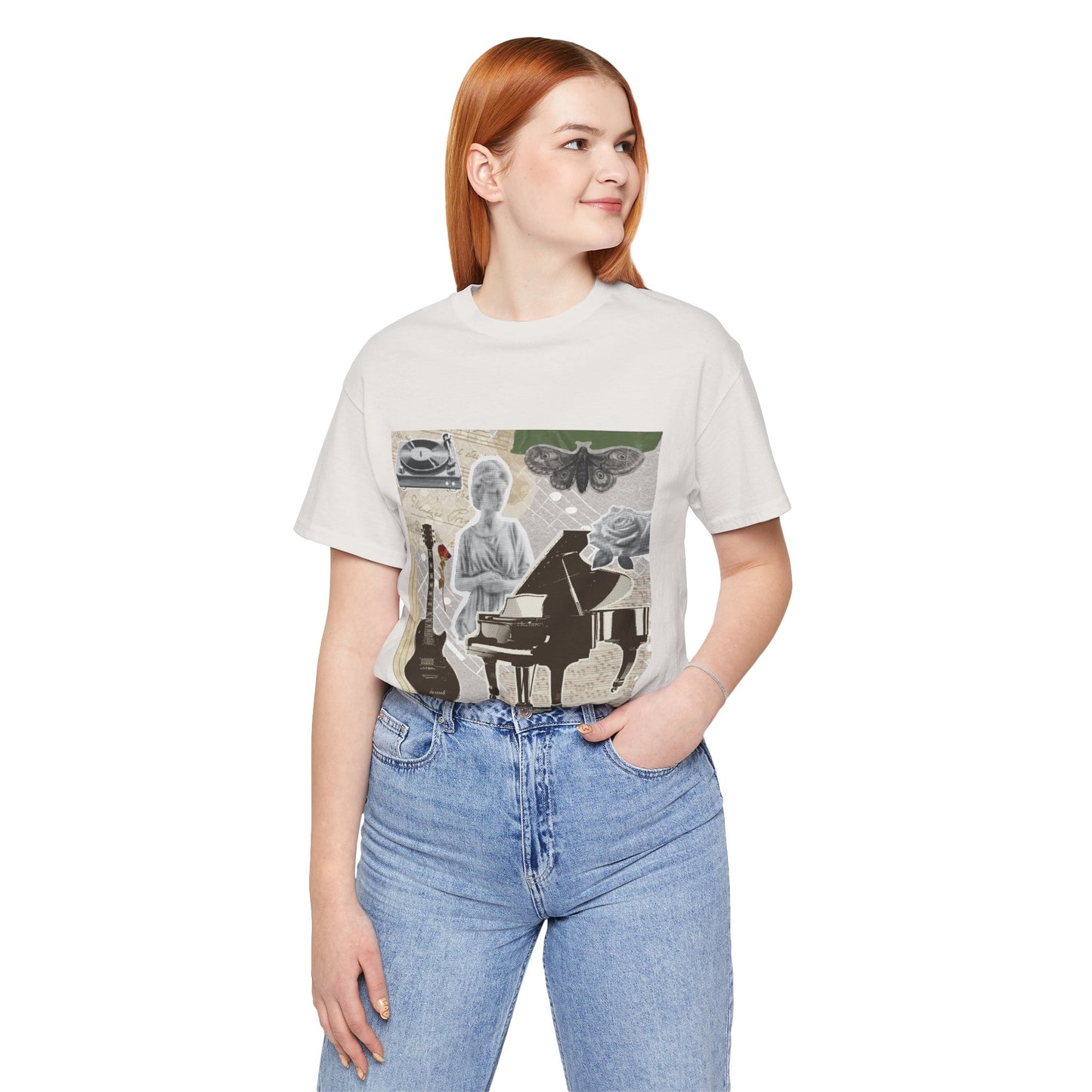 Phantom Music Graphic Streetwear T-Shirt