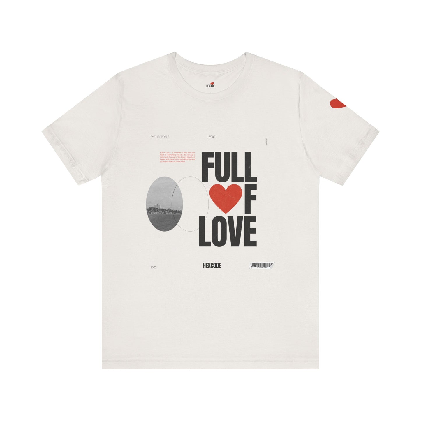 Love Streetwear T-Shirt - Vintage White