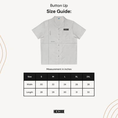 HexCode Original Streetwear Shirt - White