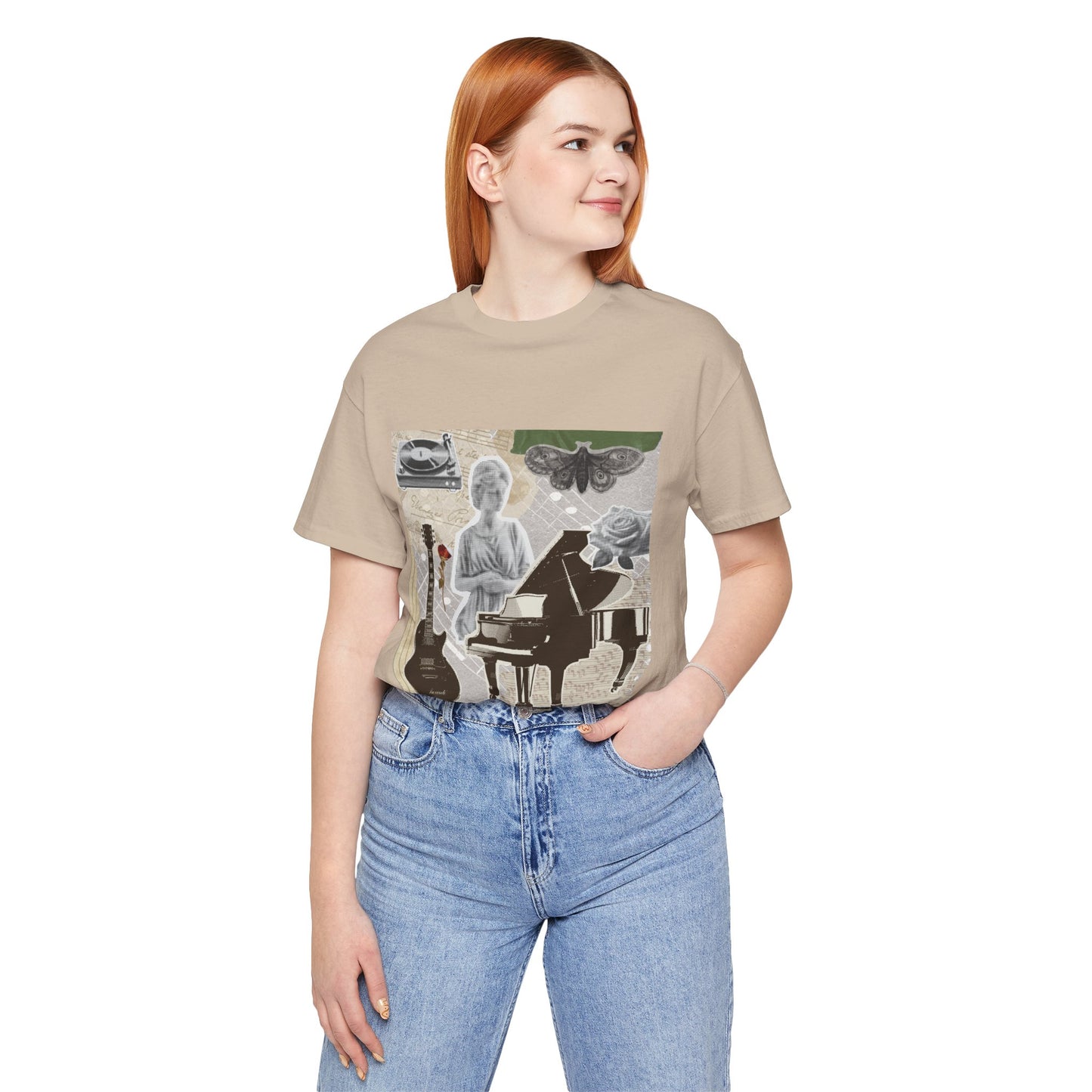 Phantom Music Graphic Streetwear T-Shirt