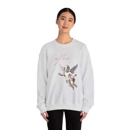 Self Love Cherub Valentine's Day Sweatshirt, Gifts for Her, Vday gift ideas, Valentine's Sweater, Trendy Aesthetic, Valentine Gift, Cupid