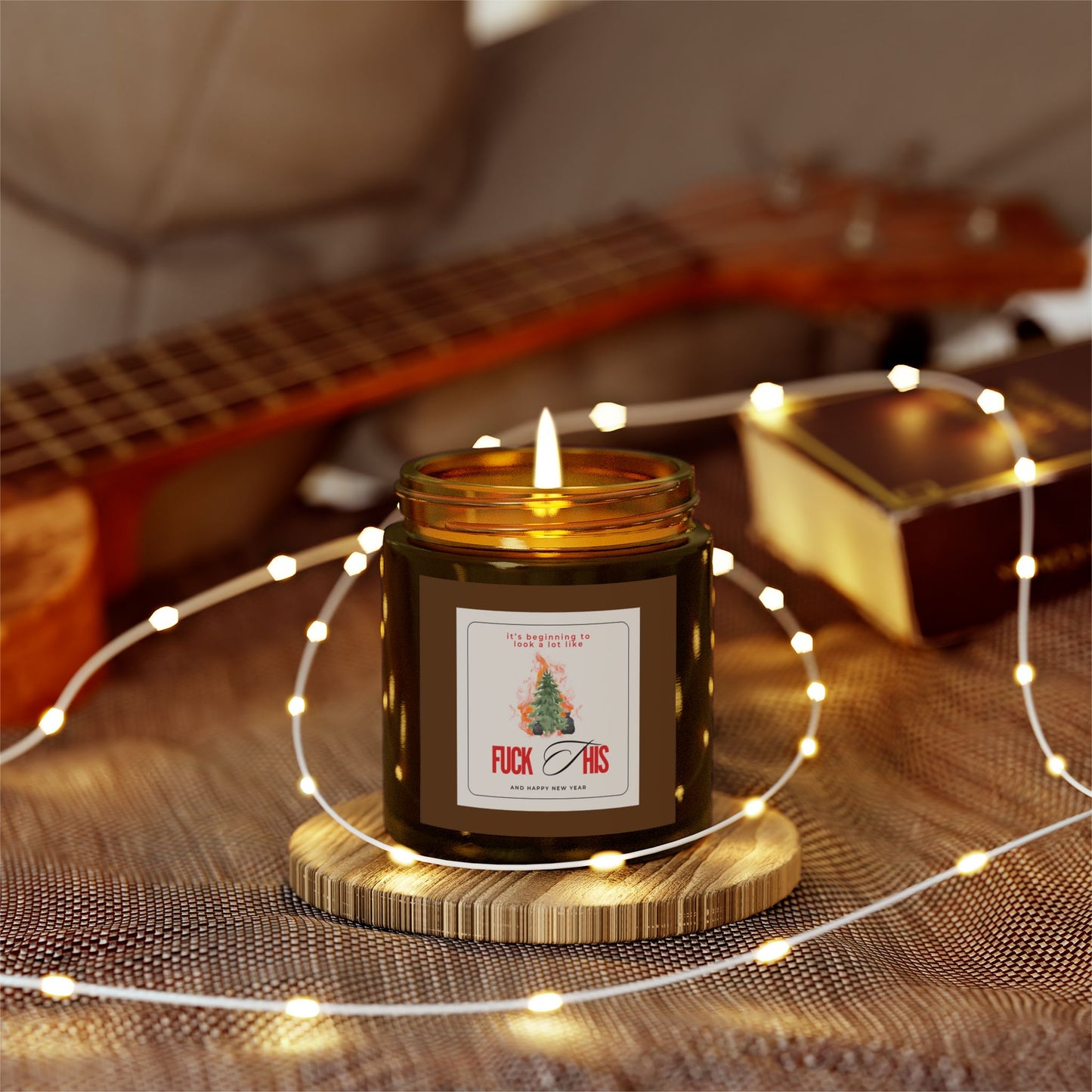 It's Beginning To Look a Lot Like F^ck This Merry Xmas Scented Candle