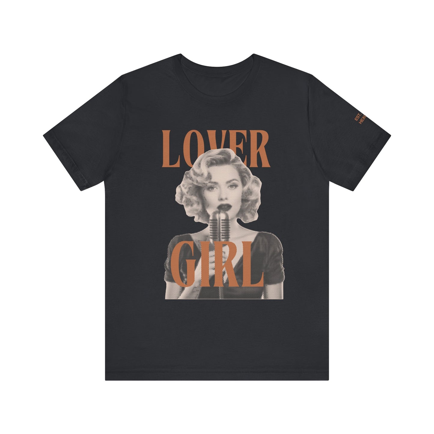 Lovergirl Vintage Aesthetic Valentine's Day Graphic Streetwear T-Shirt