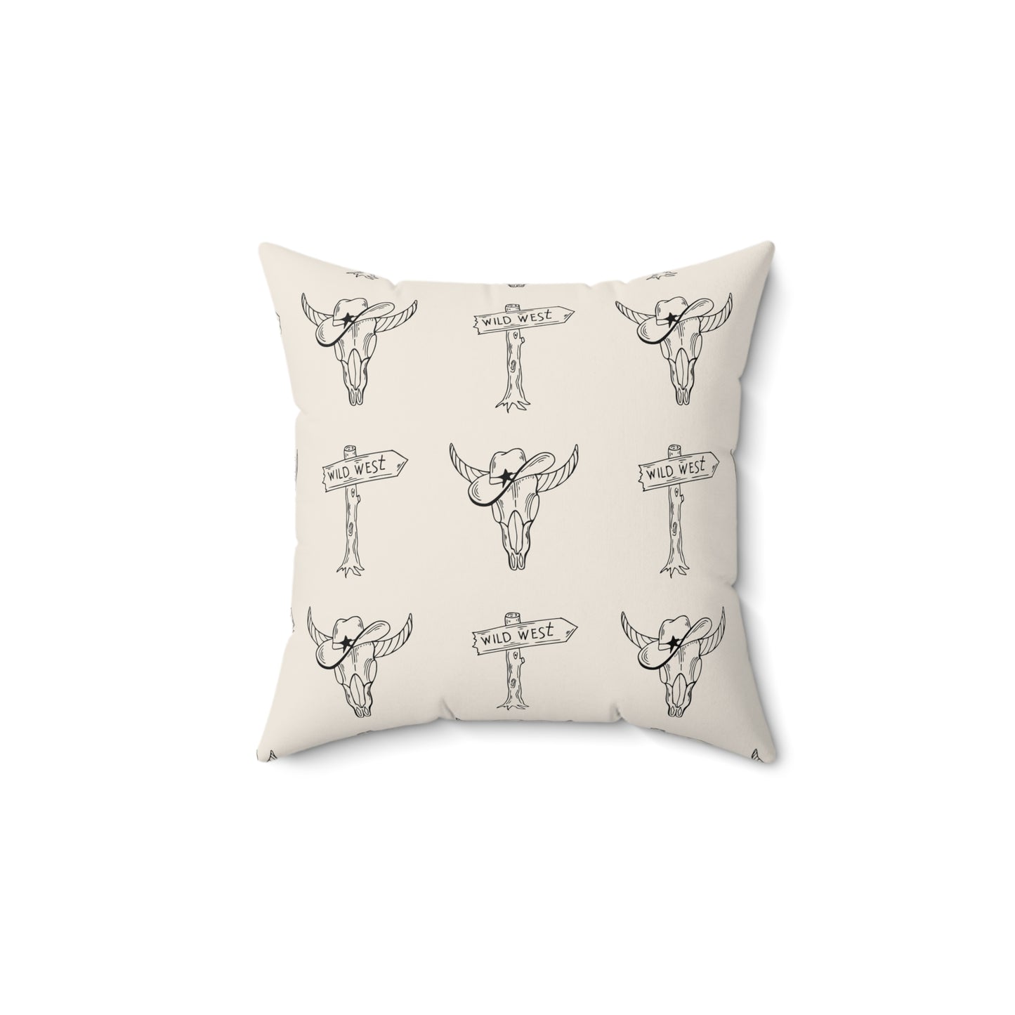 Wild West Decor Pillow