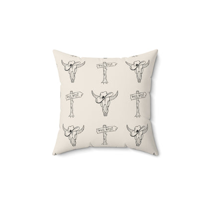 Wild West Decor Pillow