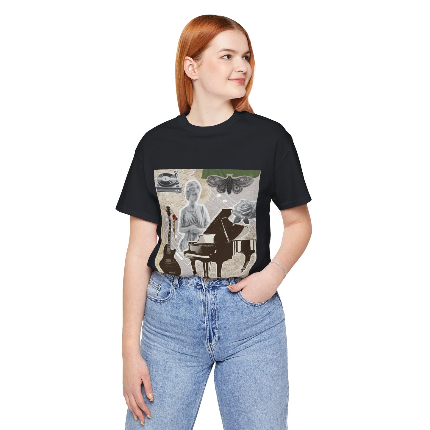 Phantom Music Graphic Streetwear T-Shirt