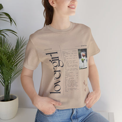 Lovergirl Valentine's Day Streetwear T-Shirt