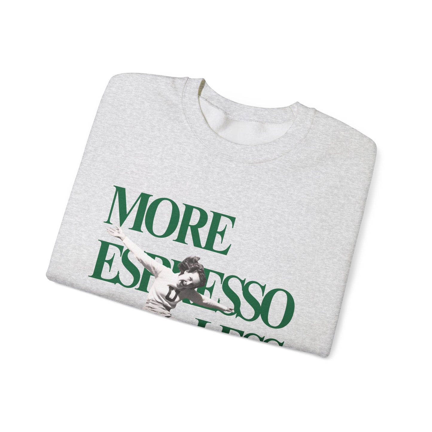 More Espresso Less Depresso Coffee Graphic Sweatshirt