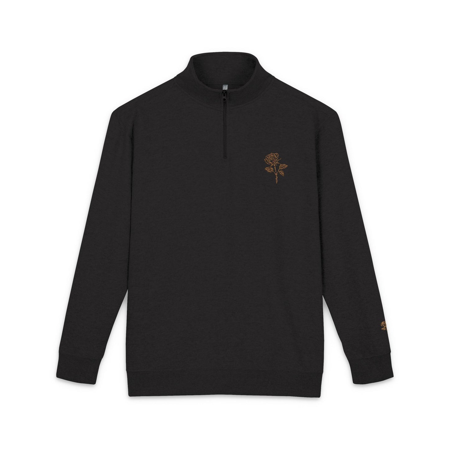 Hexcode Rose Embroidered Unisex Fleece Pullover