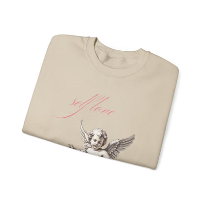 Self Love Cherub Valentine's Day Sweatshirt, Gifts for Her, Vday gift ideas, Valentine's Sweater, Trendy Aesthetic, Valentine Gift, Cupid