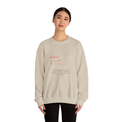 Reminder to Self Valentine's Day Sweatshirt, Gifts for Her, Vday gift ideas, Valentine's Sweater, Trendy Aesthetic, Self Love