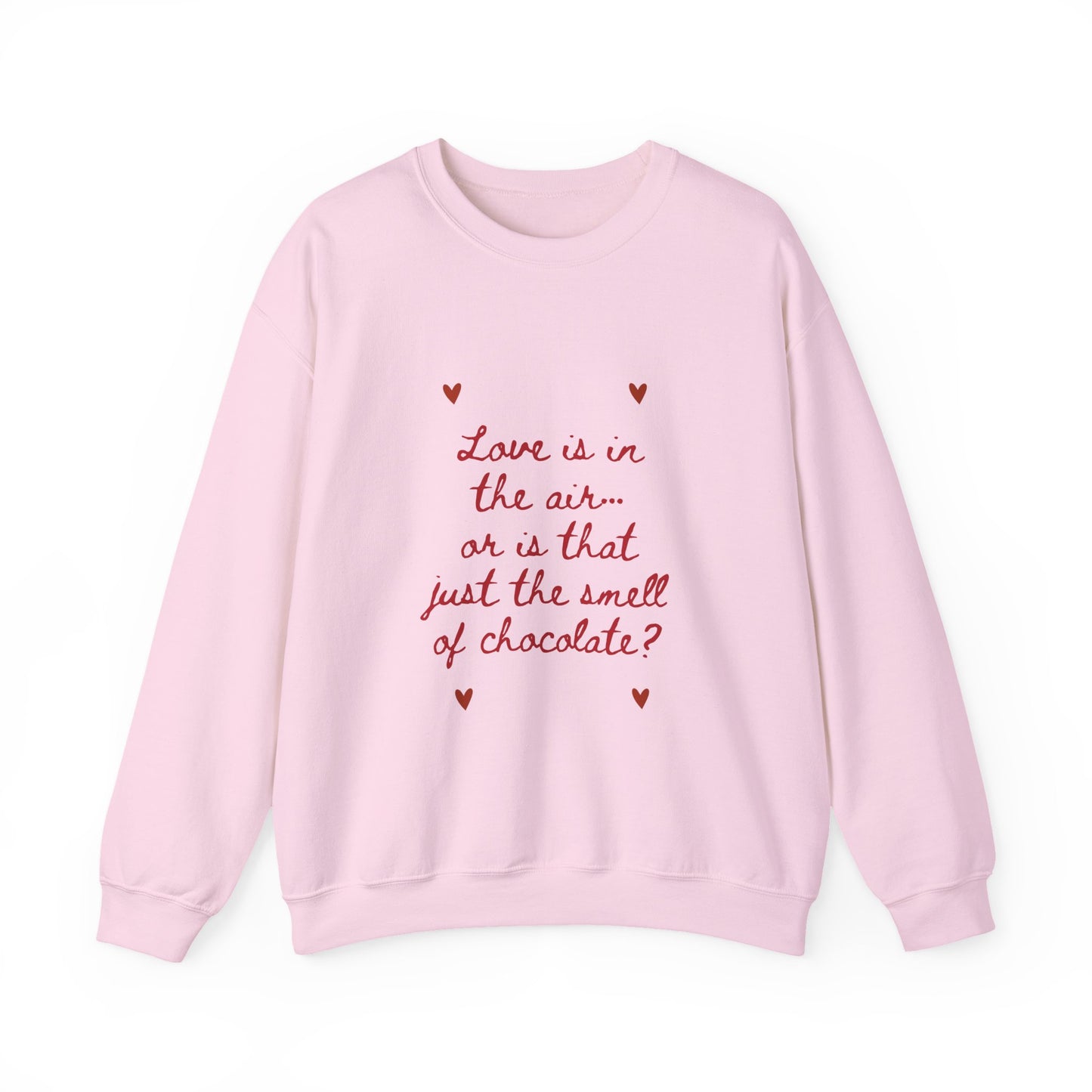 Love is in the Air Scribble Graphic Doodle Valentine's Day Sweatshirt, Gifts for Her, Vday gift ideas, Valentine's Sweater, Trendy Aesthetic