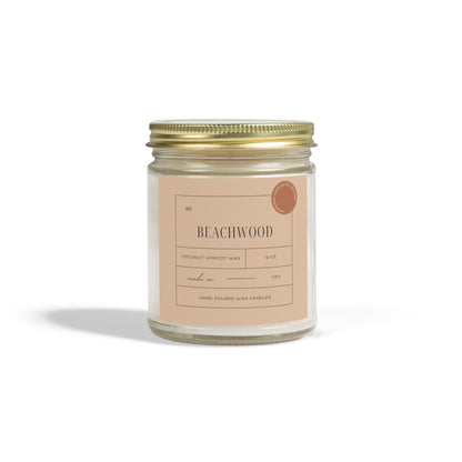 Beachwood - Coconut Apricot Scented Candle
