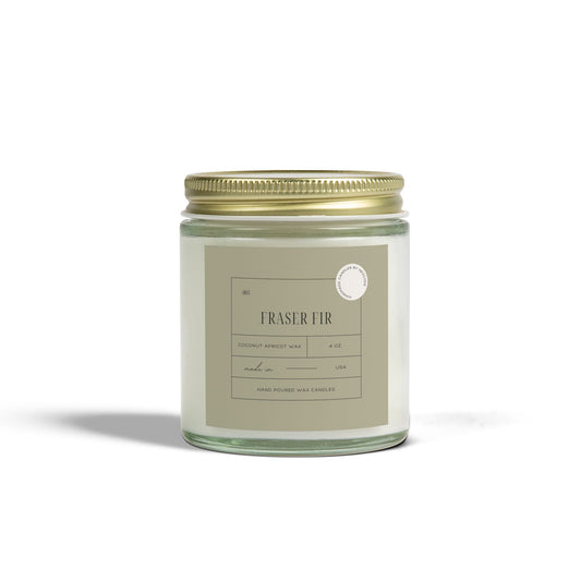 Fraser Fir - Coconut Apricot Scented Candle
