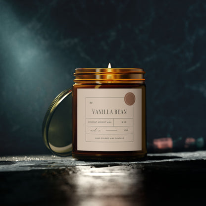 Vanilla Bean - Coconut Apricot Wax Scented Candle
