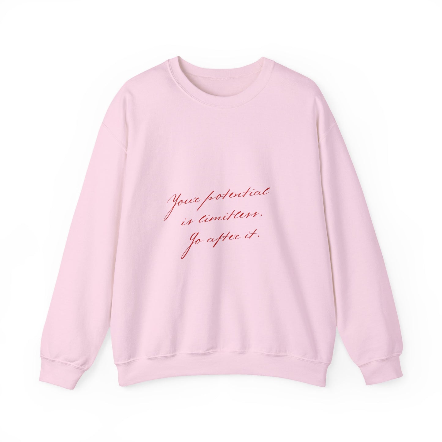 Your Potential is Limitless Valentine's Day Sweatshirt, Gifts for Her, Vday gift ideas, Valentine's Sweater, Trendy Aesthetic, Valentine
