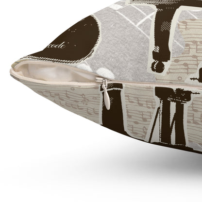 Phantom Music Decor Pillow