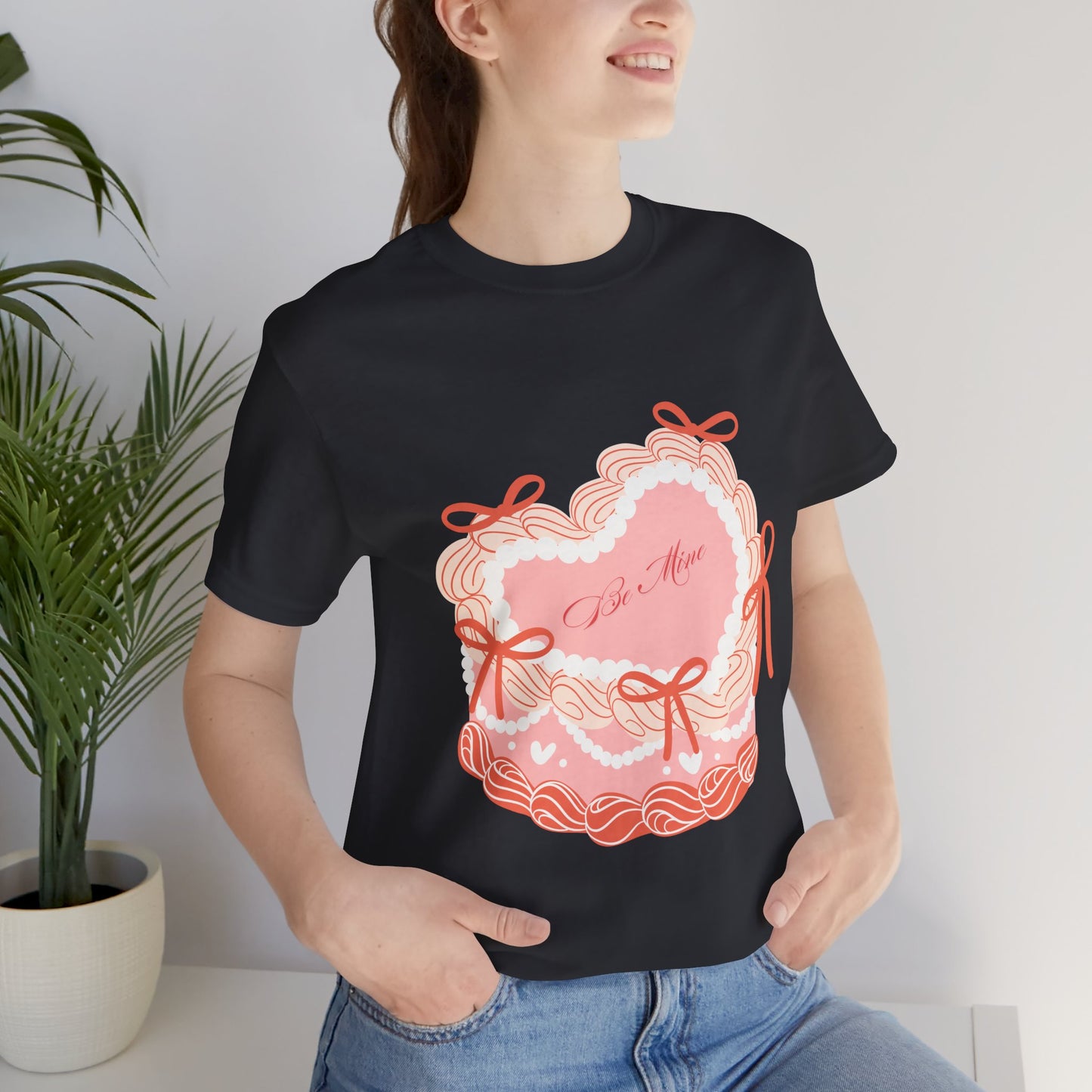 Be Mine Valentine's Day Graphic Streetwear T-Shirt