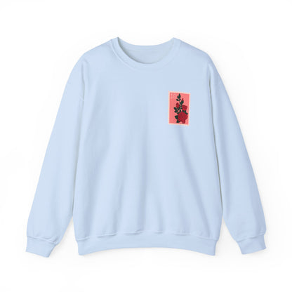Valentine's Day Letter Stamps Sweatshirt | Graphic Crewneck, Valentines Day Gift, Gifts for Her, Gifts for Him, Valentine's Day Present