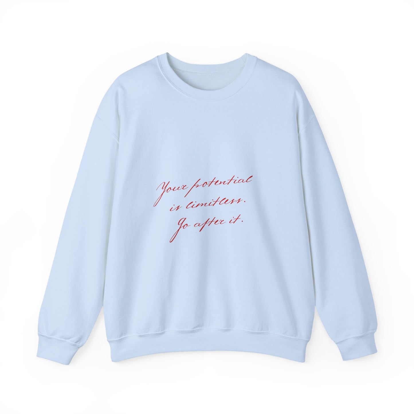 Your Potential is Limitless Valentine's Day Sweatshirt, Gifts for Her, Vday gift ideas, Valentine's Sweater, Trendy Aesthetic, Valentine