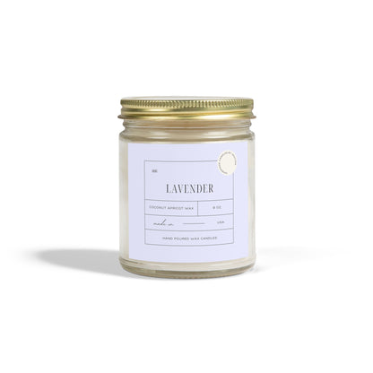 Lavender - Coconut Apricot Scented Candle