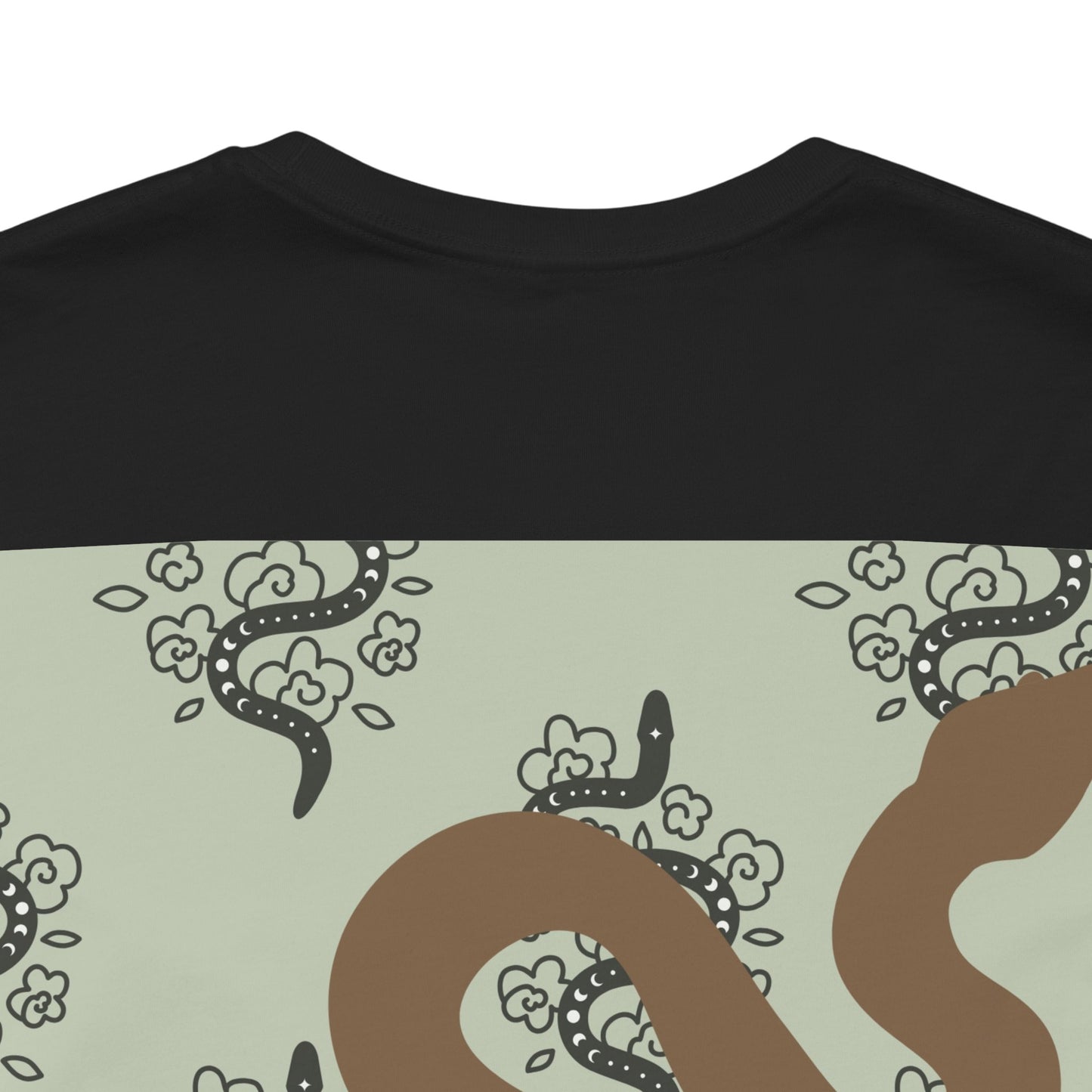 Sneaky Snake Streetwear T-Shirt - Black