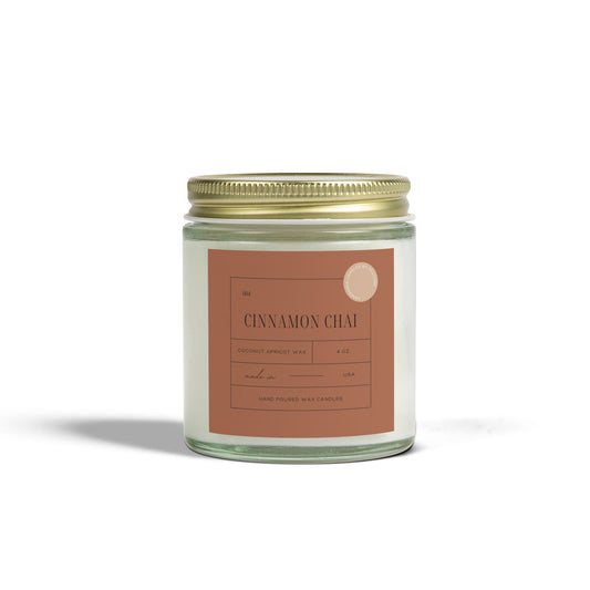 Cinnamon Chai - Coconut Apricot Scented Candle