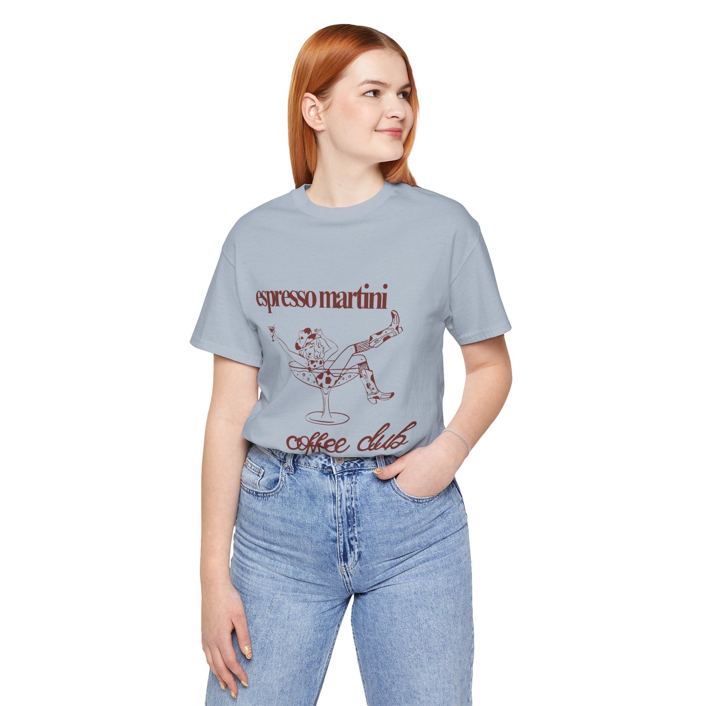 Espresso Martini Coffee Club Graphic Streetwear T-Shirt