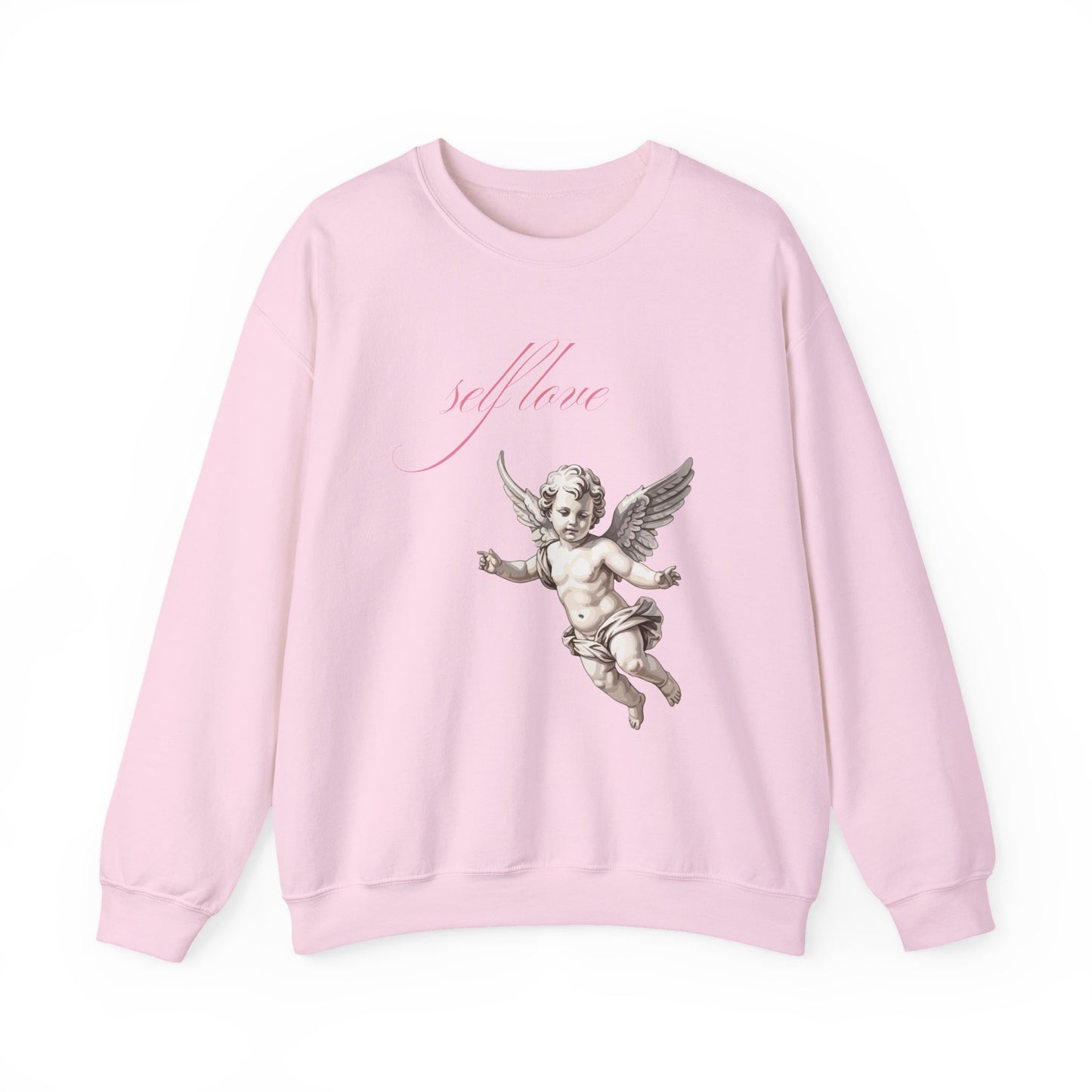 Self Love Cherub Valentine's Day Sweatshirt, Gifts for Her, Vday gift ideas, Valentine's Sweater, Trendy Aesthetic, Valentine Gift, Cupid
