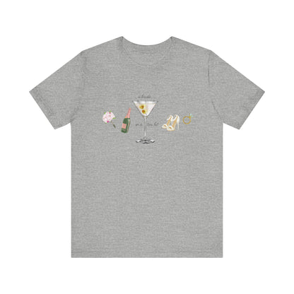 A Bride in a Tini Bit T-Shirt