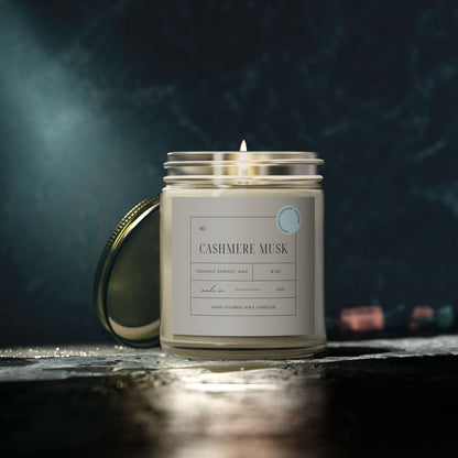 Cashmere Musk - Coconut Apricot Scented Candle
