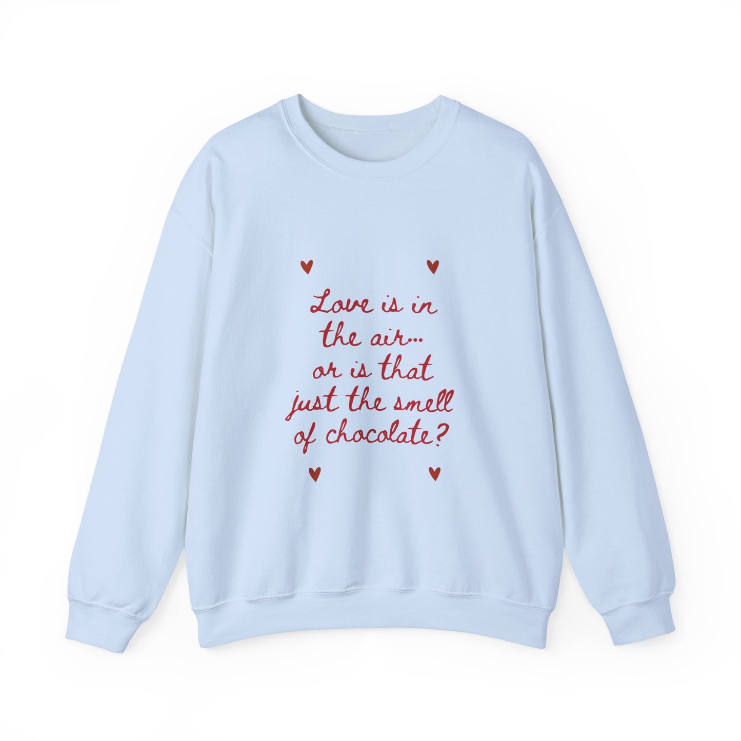 Love is in the Air Scribble Graphic Doodle Valentine's Day Sweatshirt, Gifts for Her, Vday gift ideas, Valentine's Sweater, Trendy Aesthetic