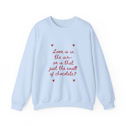 Love is in the Air Scribble Graphic Doodle Valentine's Day Sweatshirt, Gifts for Her, Vday gift ideas, Valentine's Sweater, Trendy Aesthetic