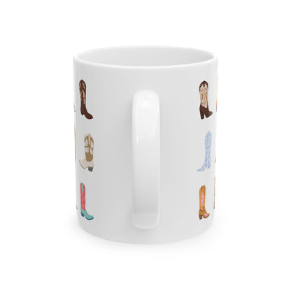 These Boots Ceramic Coffee Cup Mug