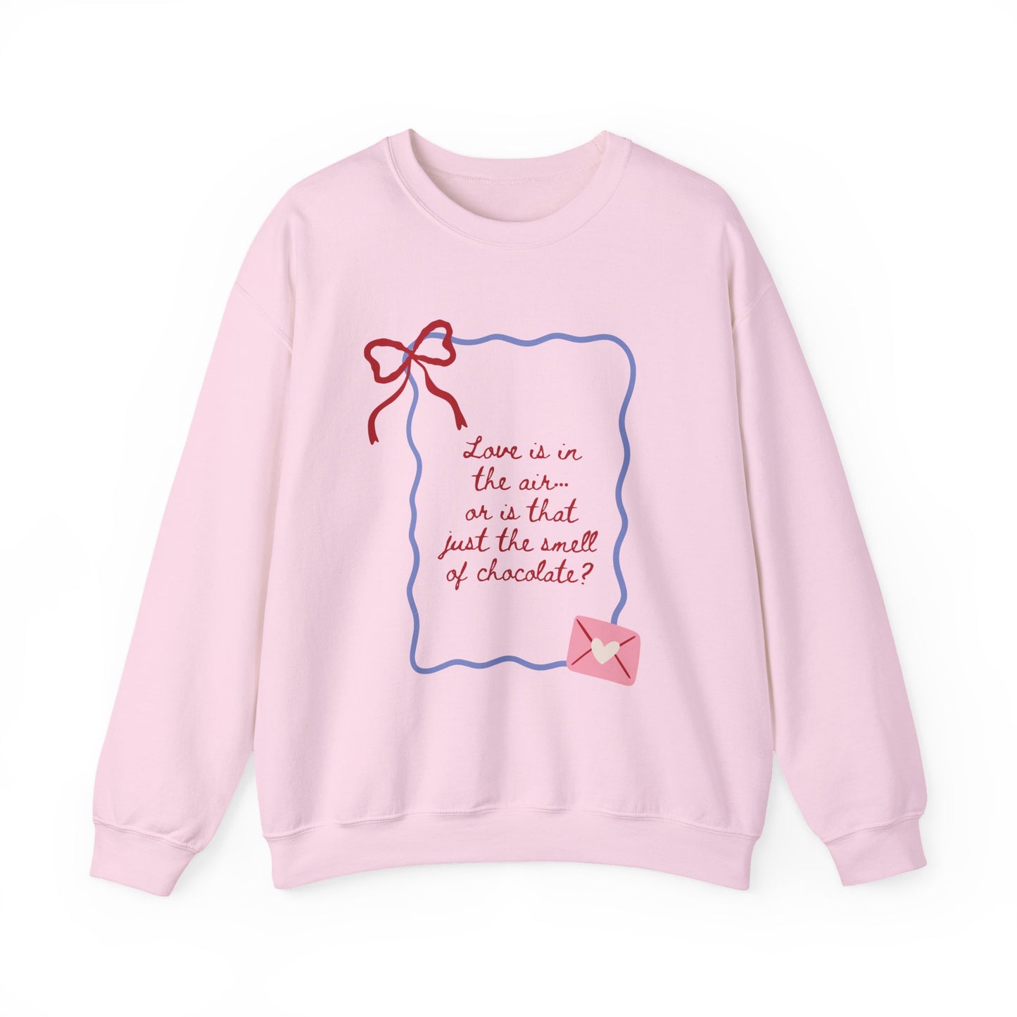 Love is in the Air Doodle Valentine's Day Sweatshirt, Gifts for Her, Vday gift ideas, Valentine's Sweater, Trendy Aesthetic, Valentine Gift