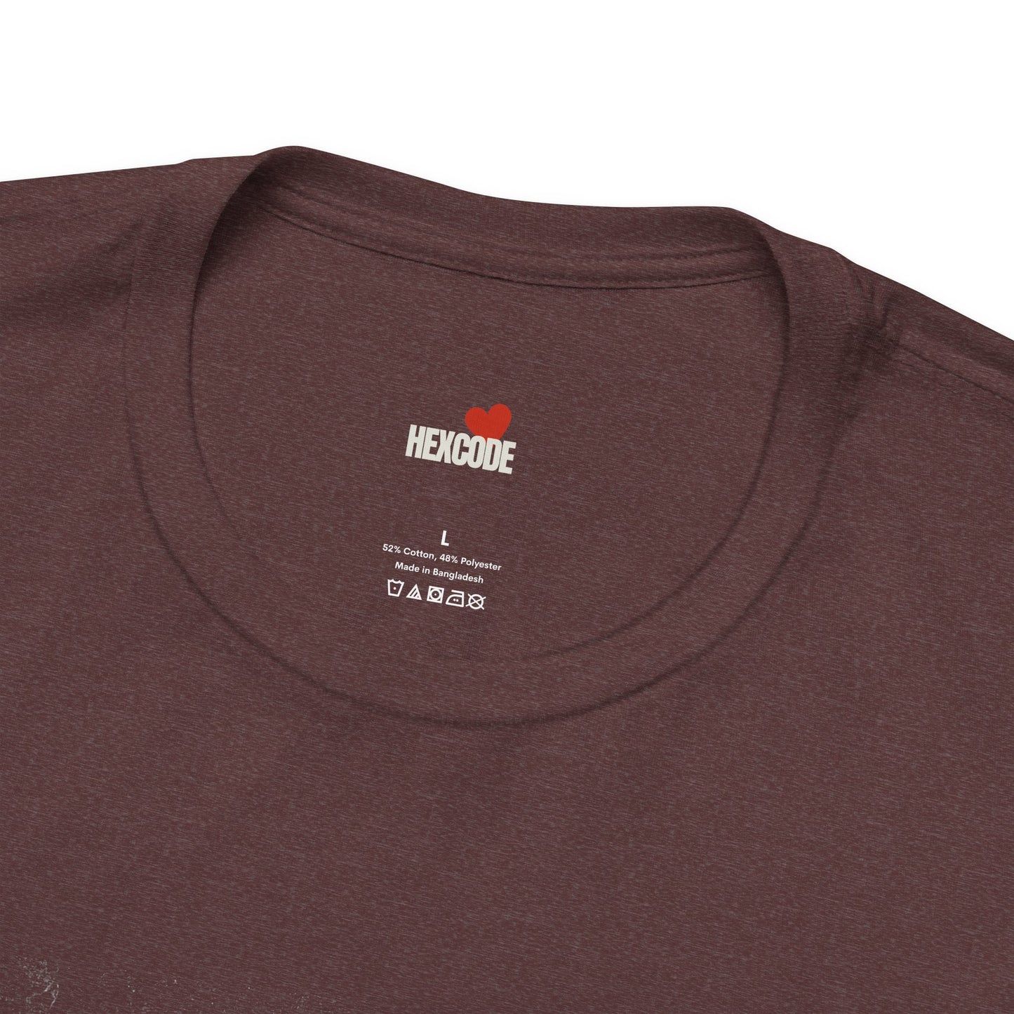 Full of Love Streetwear T-Shirt - Heather Maroon