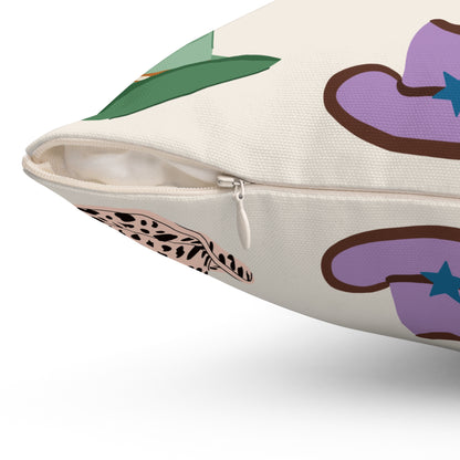 Cowgirl Hats Decor Pillow